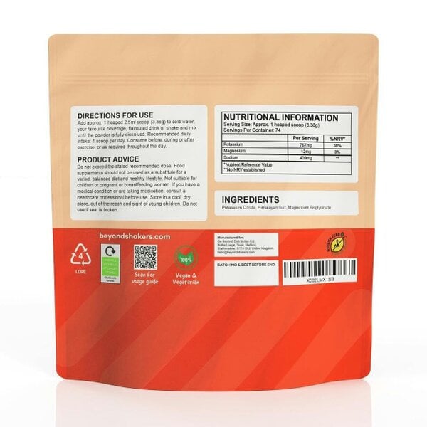Beyond Shakers Electrolyte Powder