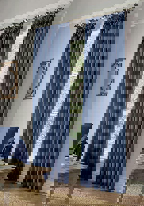 Luxury Living Pencil Pleat Blackout Curtains