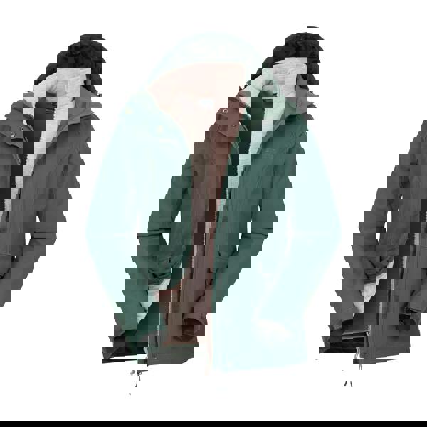 Mountain Warehouse Womens/Ladies Thunderstorm II 3 in 1 Waterproof Jacket - Green