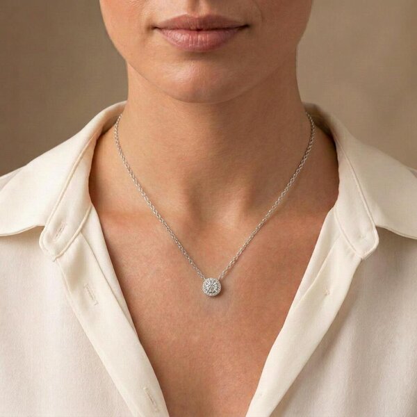 Cachet London Ona Silver Pendant