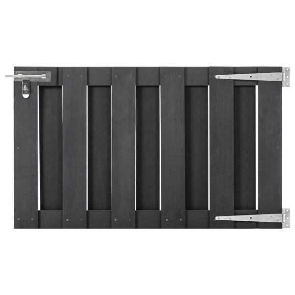 Berkfield Garden Gate WPC 100x60 cm Grey