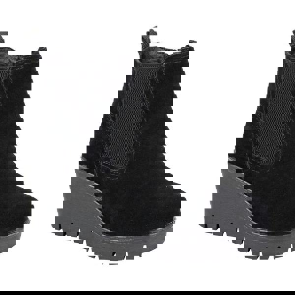 Cipriata Womens/Ladies Amina Suede Ankle Boots - Black - 