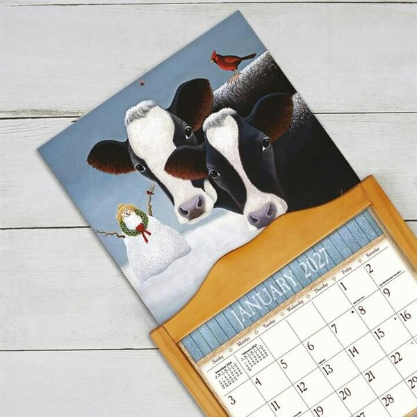 Cows, Cows, Cows Deluxe Calendar 2027, Deluxe Calendars, Month To View, Animals, Gift