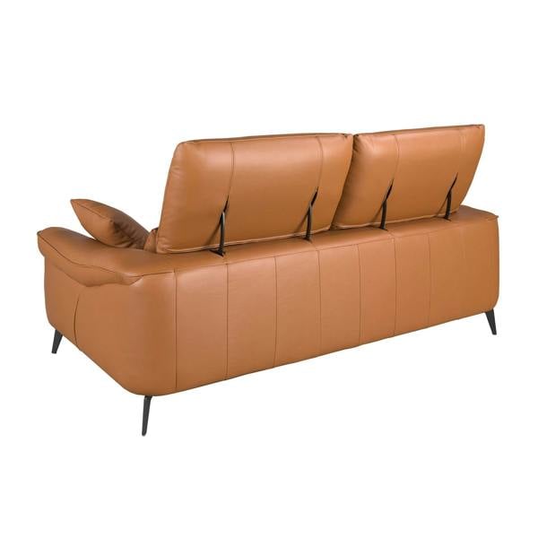 Angel Cerdá Brown leather sofa 6207/6208
