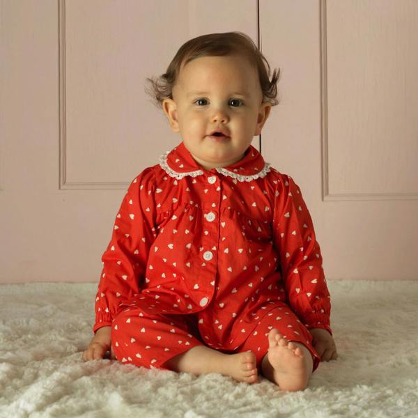 Rachel Riley Heart Babydoll Pyjamas