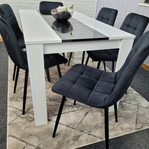 Kosy Koala Dining Table Set with 6 Chairs Dining Room and Kitchen table set of 6
