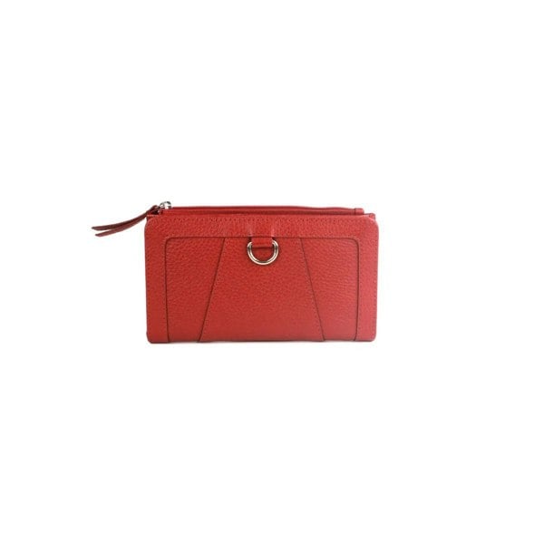 Eastern Counties Leather Davina Leather D-Ring Purse - Red