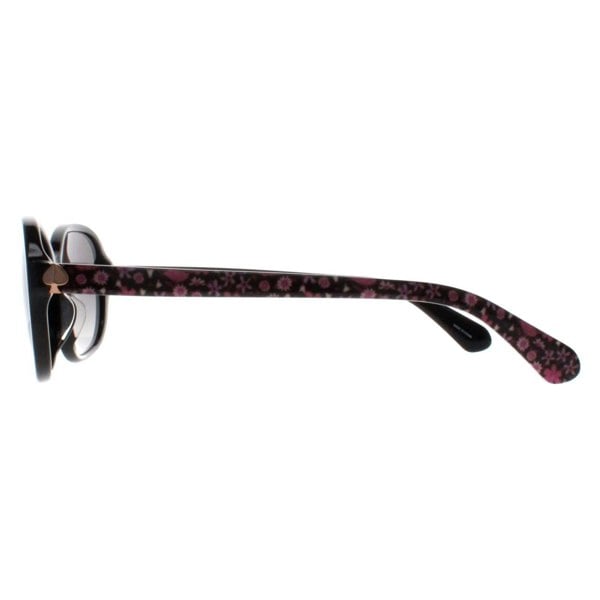 Kate Spade Sunglasses Izabella/G/S 807 WJ Black Grey Gradient Polarized