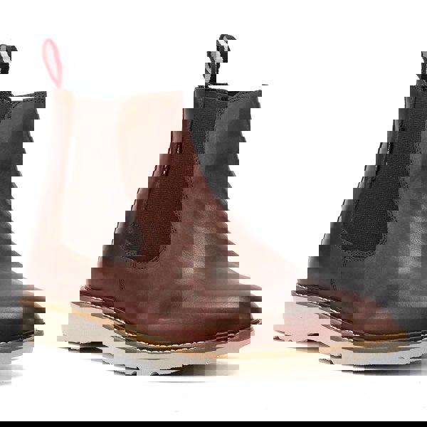 Ben Sherman - BS34633 Mens HAMPTON Leather Chelsea Boots - Burgandy