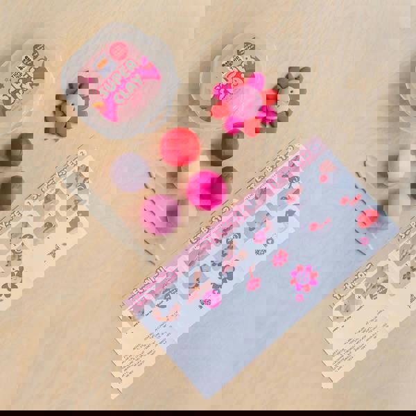 Tiger Tribe Super Clay - Sunset (Pink + Red) Refill