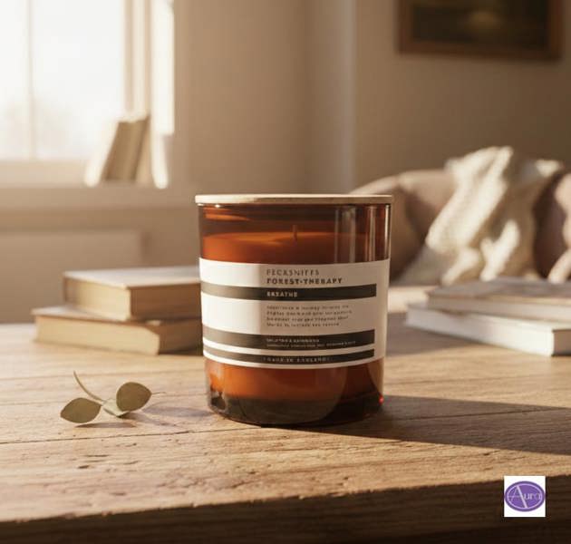 Pecksniff's Forest Therapy Breathe Scented Candle 550g