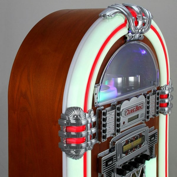 Monstershop Retro Style Illuminated Jukebox Sound System