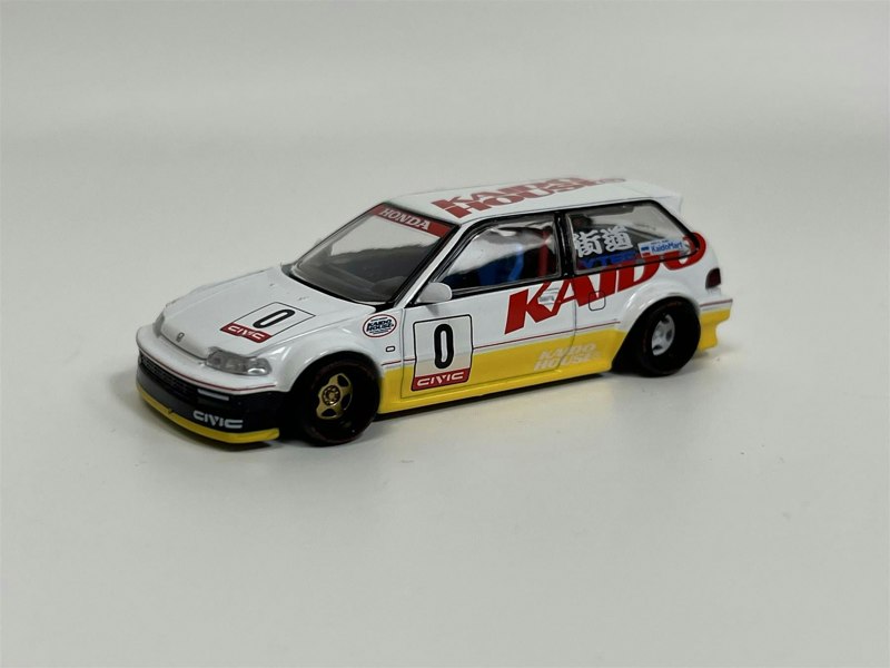 Mini GT Honda Civic EF Kanjo V1 1:64 Scale Kaido House Mini GT KHMG139