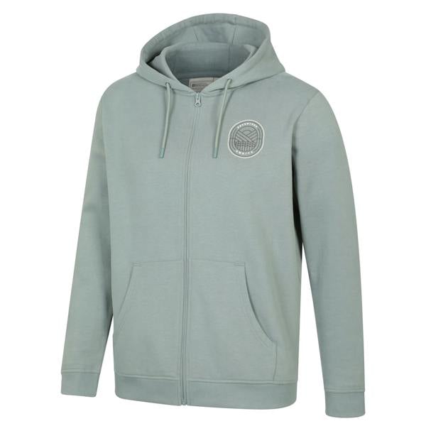 Mountain Warehouse Mens Adventure Awaits Full Zip Hoodie - Green - 