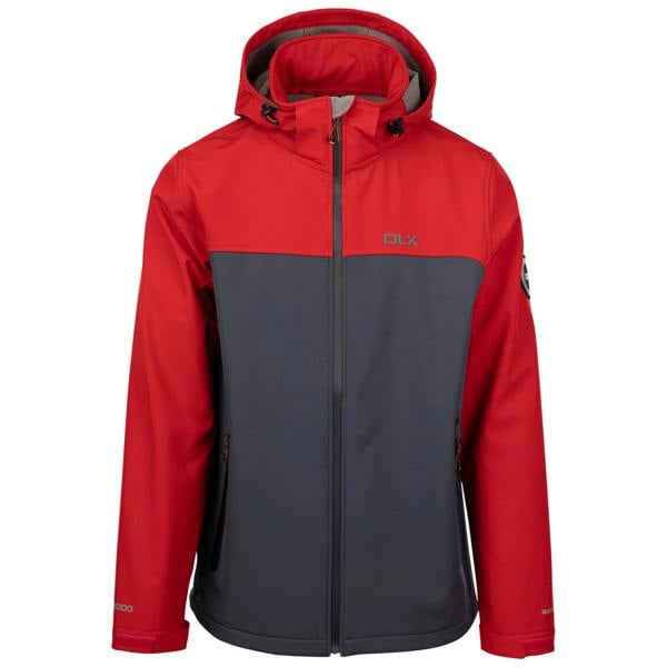 Trespass Mens Moyler DLX Soft Shell Jacket - Red