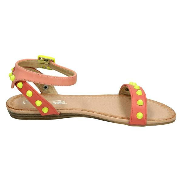 Spot On Girls Spot On Flat Ankle Strap Sandal H0116