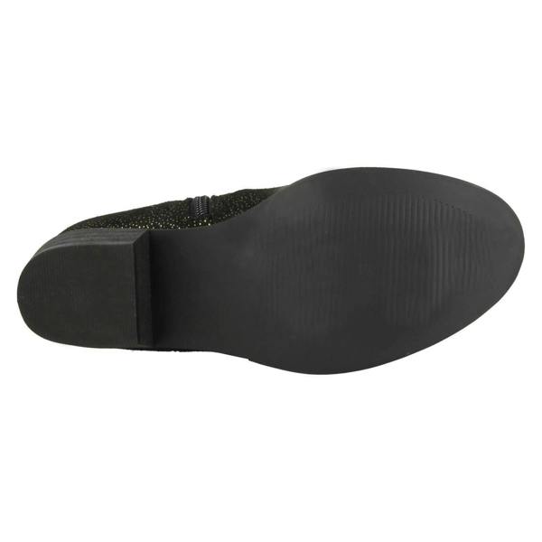 Spot On Girls Spot On Mid Heel Rouched Ankle Boots