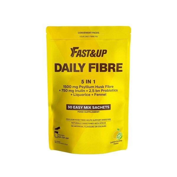 Daily Fibre Supplement 5-in-1 – Digestion & Gut Health Support | Lemon & Lime, Pack of 1