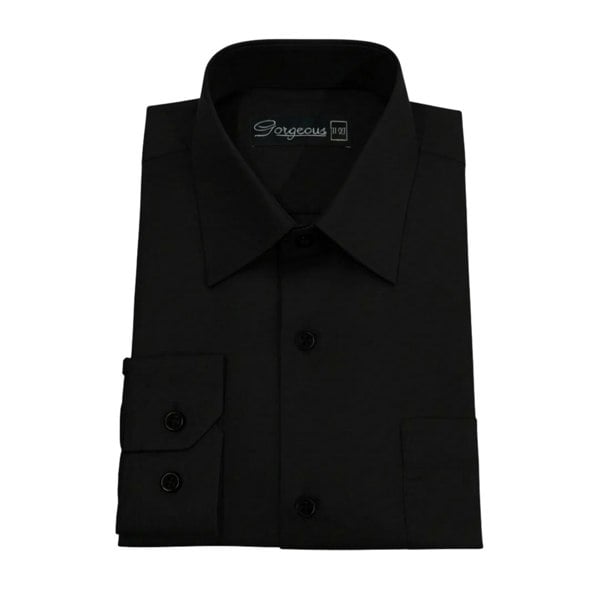 TruClothing Boys Formal Long Sleeve Button-Down Collar Shirt