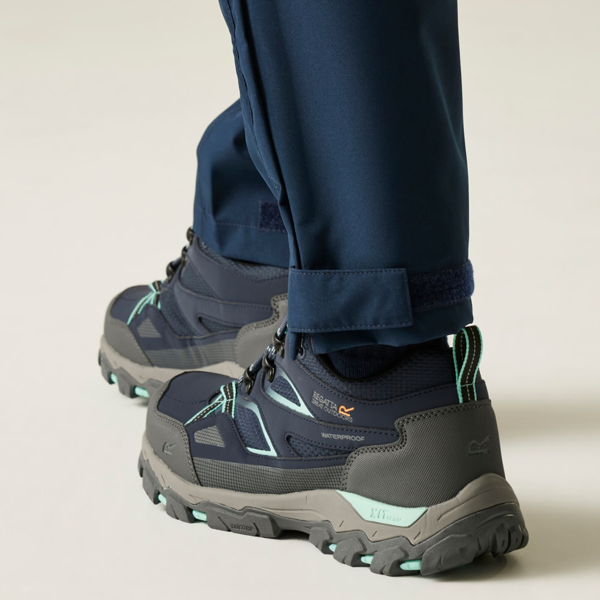 Regatta Women's Holcombe III Low Walking Shoes - Navy/Aruba Blue