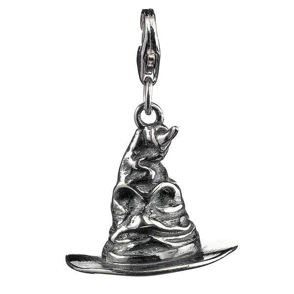 Harry Potter   sterling silver sorting hat clip on charm
