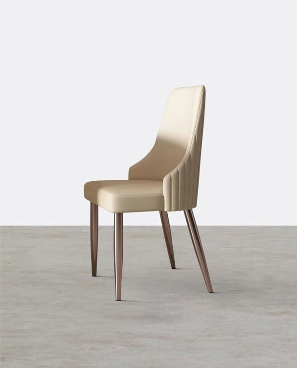 Peru Dining Chair, Cream-Weilai Concept
