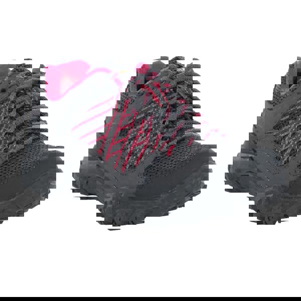 Regatta Childrens/Kids Edgepoint Waterproof Walking Shoes - Steel/Pink Fusion - 