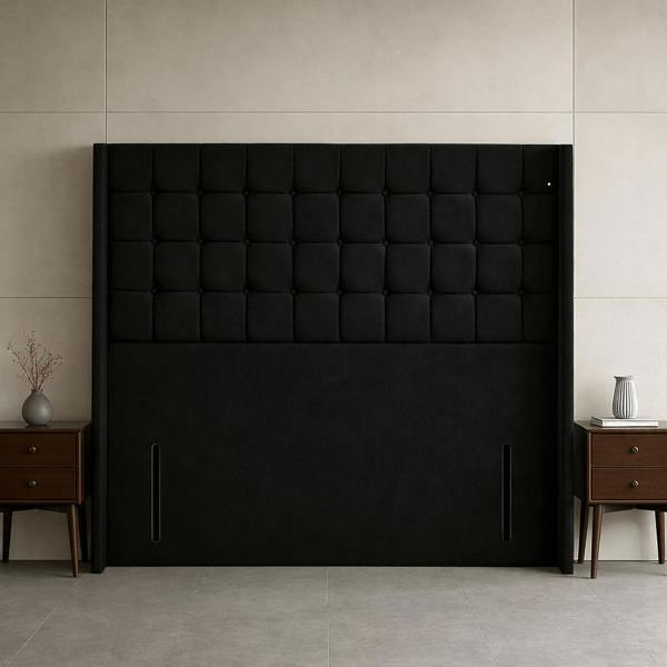 Great British Beds Winged Cubed Headboard
