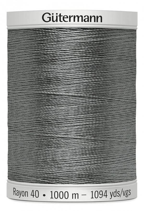 Gutermann No 40 Sulky Rayon Embroidery Thread 1000m Rayon Thread Suitable For Embroidery