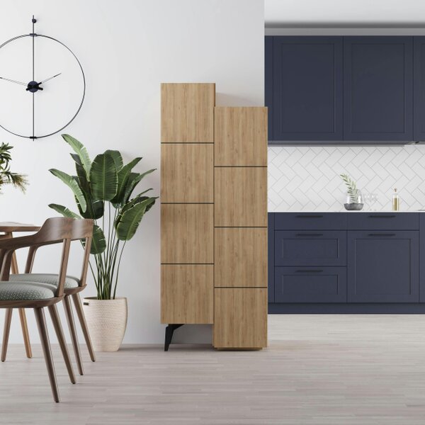 Decortie Stair Modern Storage Cabinet Multipurpose