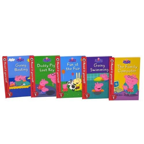 Read It Yourself with Peppa Pig 5 Books Children Collection Set for Level 1