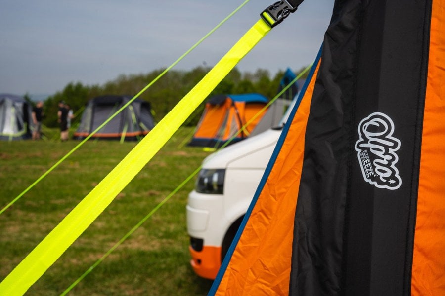 Cocoon Breeze® v2 Campervan Awning OLPRO, imageset:Orange