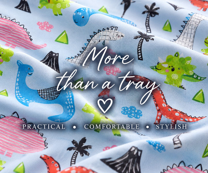 Made in the Mill Children's Luxury Lap Tray - Dinos