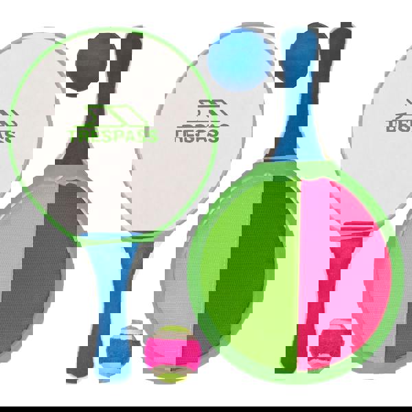 Trespass Prodigy Paddle Bat And Ball Set - Multi