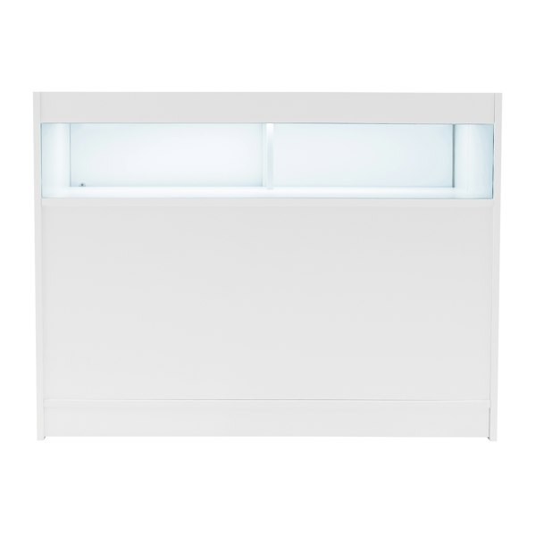 Monstershop Iris LED Shop Counter Set CM60 & 2 x B1200 - White