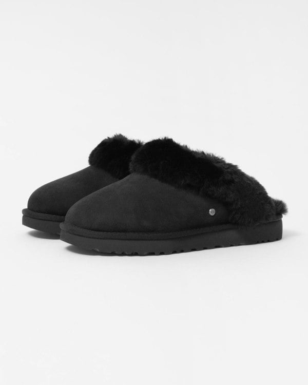 UGG Womens Classic Slipper II - Black