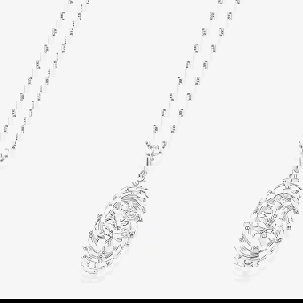 THOMAS SABO Ladies Silver 'Tree of Love' Pendant Necklace KE2148-643-14-L45V