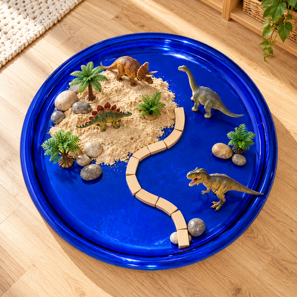 Large 70cm Round Plastic Tuff Tray Arts and Crafts base Activity Messy play