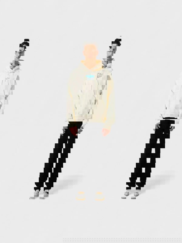 Off-White Script Logo Opp Over Skate Hoodie Ivory