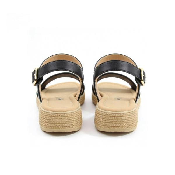 Heavenly Feet Heavenly Feet SARA Womens Platform Sandals Black