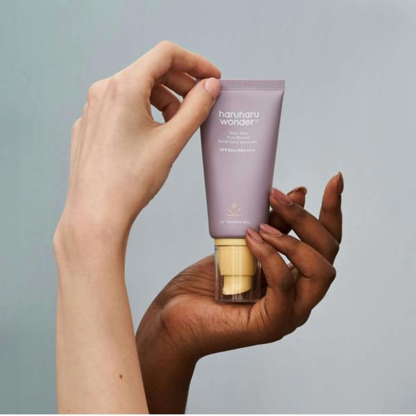 Haruharu Wonder Sun & Tan Black Rice Pure Mineral Relief Daily Sunscreen PA++++ SPF50+ 50ml - Additional 1