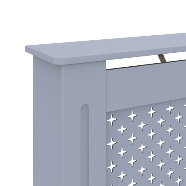Berkfield Radiator Cover Anthracite 152x19x81 cm MDF