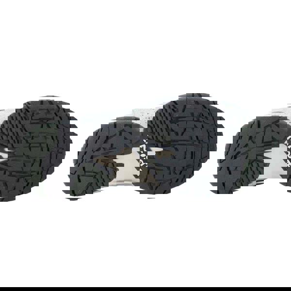 Lacoste Mens Storm 96 Vintage Leather Trainers - Grey