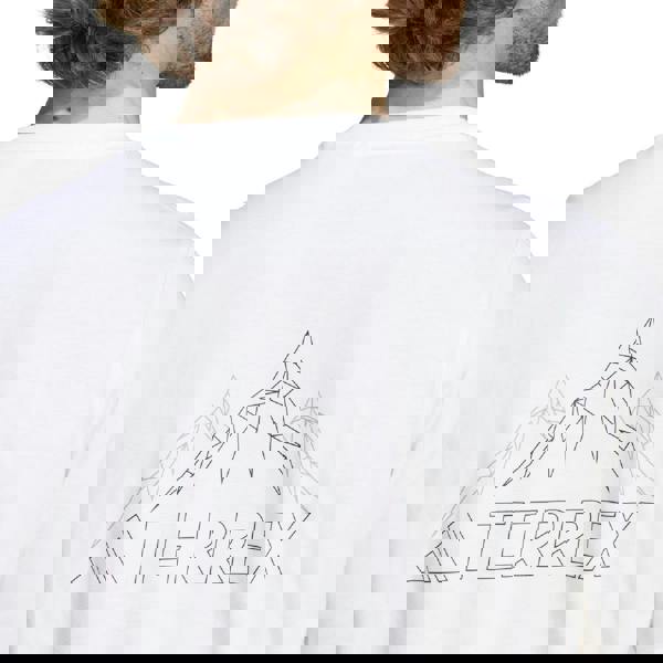 Adidas Mens Terrex Mountain Graphic T-Shirt - White - 