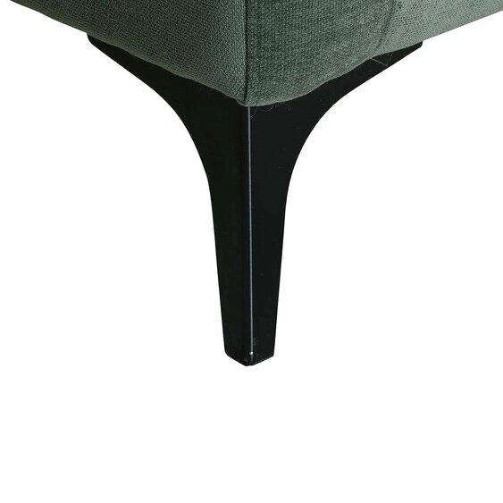Wyld Haus Buenafuente Green Velvet Upholstered 3 Seater Sofa
