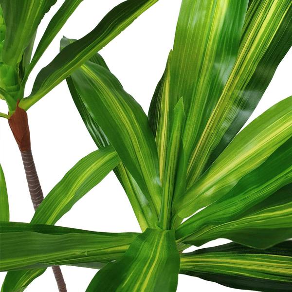 Artificial Dracaena Fragrans Dragon Tree – 100cm of Lush Elegance - Evergreenery