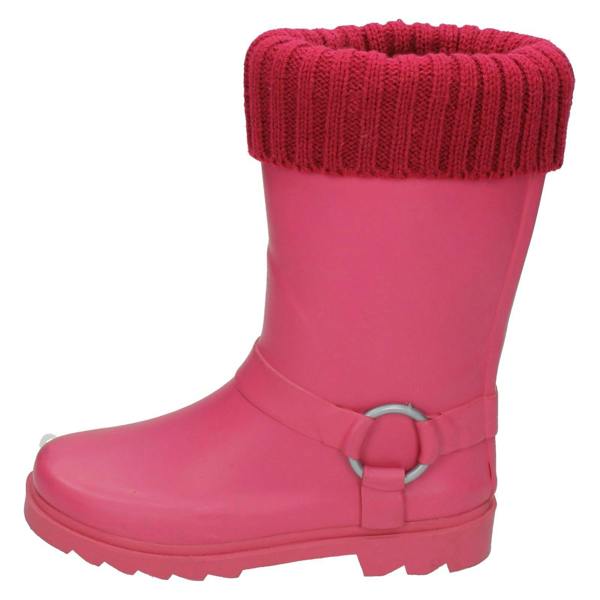 Spot On Girls Spot On Ring Strap Wellington Boots