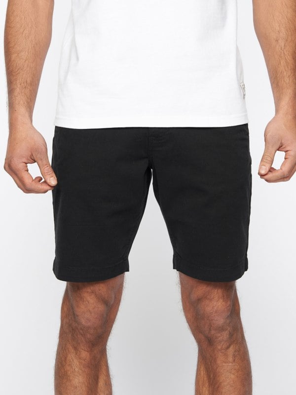 Duck and Cover Moreshore Chino Shorts Black