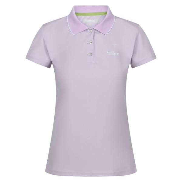 Regatta Womens/Ladies Maverick V Polo Shirt - Lilac Frost - 