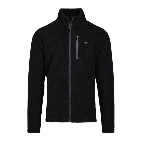 Raging Bull Mens Heavyweight Fleece Jacket - Black